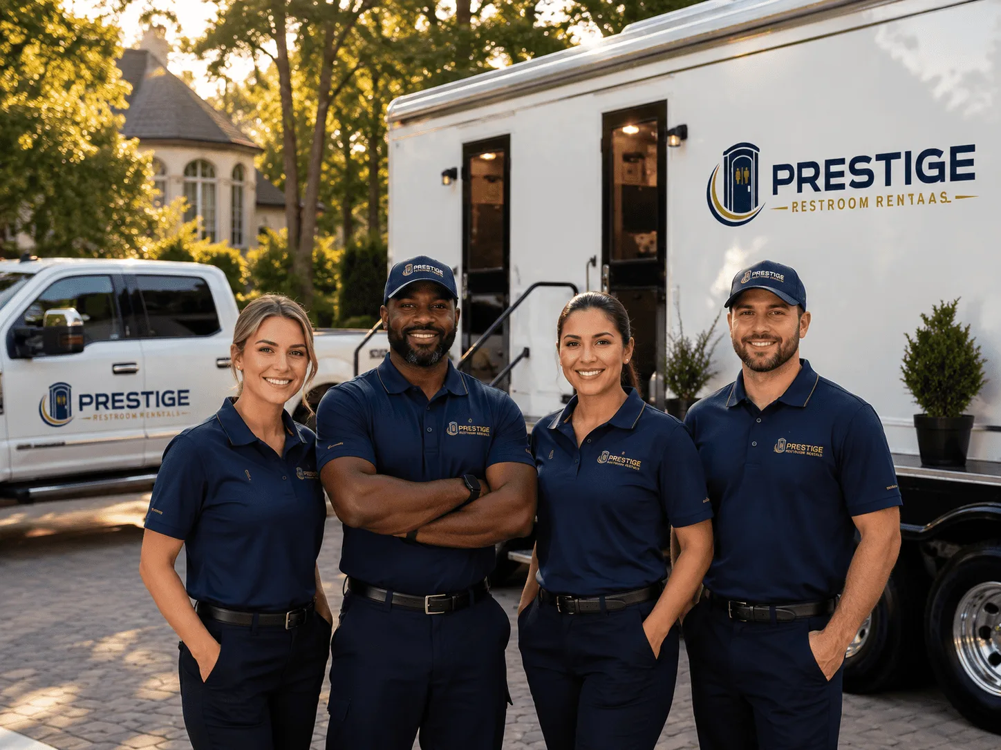 Trusted Luxury Portable Restrooms company in Burton, WV